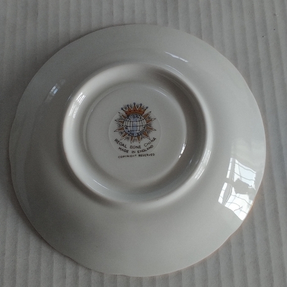 Royal Bone China "Signs of the Zodiac" Saucer Made in England - Picture 5 of 7